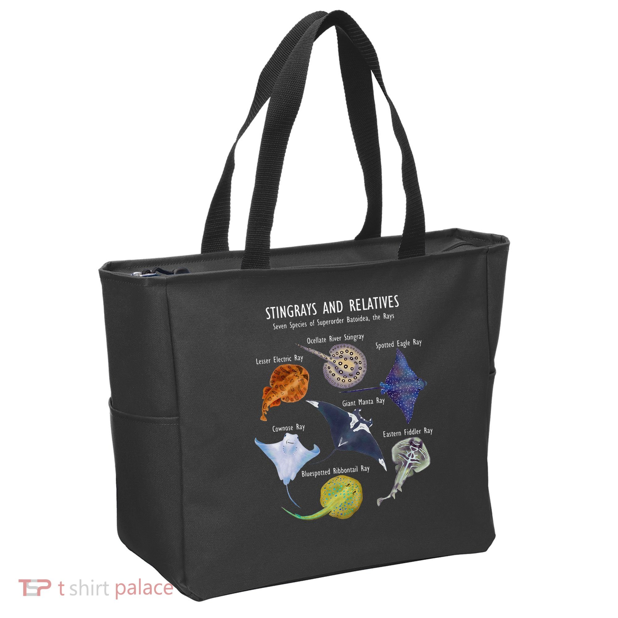 Stingray Species Manta Ray River Stingray And More Tote Bag