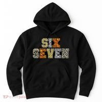 Six Seven Meme Animal Print Hoodie thumb 0