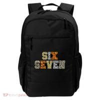 Six Seven Meme Animal Print Backpack thumb 0
