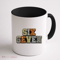 Six Seven Meme Animal Print Coffee Mug thumb 1