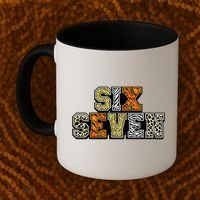 Six Seven Meme Animal Print Coffee Mug thumb 2