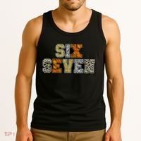 Six Seven Meme Animal Print Tank Top thumb 3