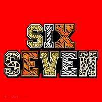 Six Seven Meme Animal Print Santa Hat thumb 1