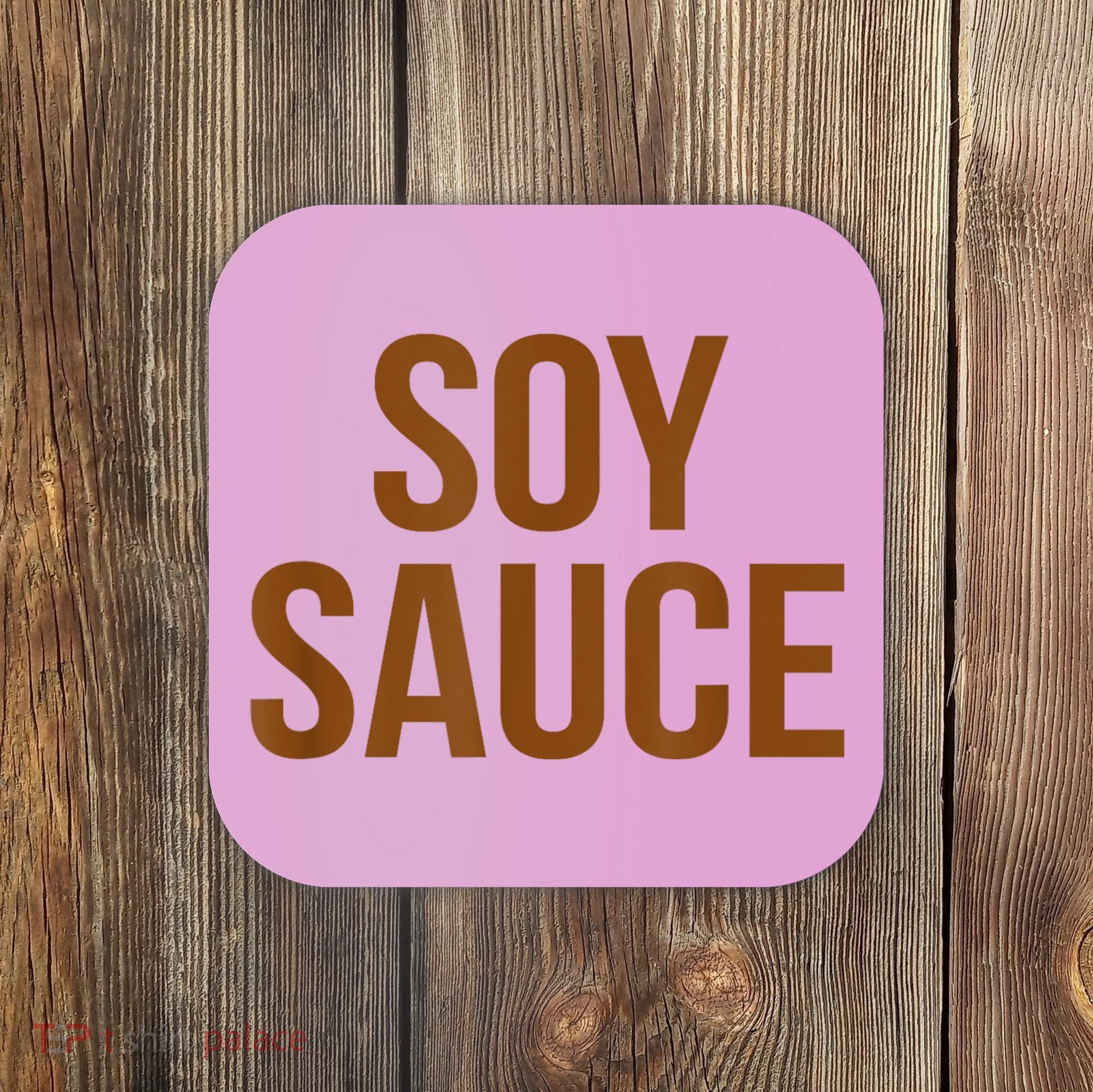 Soy Sauce Matching Group Costumes Chinese Food Ingredients Coaster