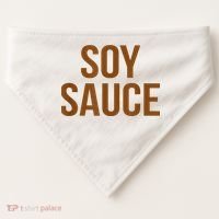 Soy Sauce Matching Group Costumes Chinese Food Ingredients USA-Made Doggie Bandana thumb 0