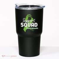 Support Squad Mental Health Awareness Lime Green Ribbon Tumbler thumb 0