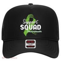 Support Squad Mental Health Awareness Lime Green Ribbon Hat thumb 0