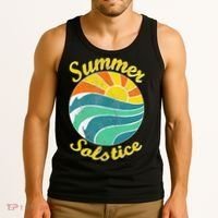 Summer Solstice Midsommar Festival Gidt Idea Tank Top thumb 3