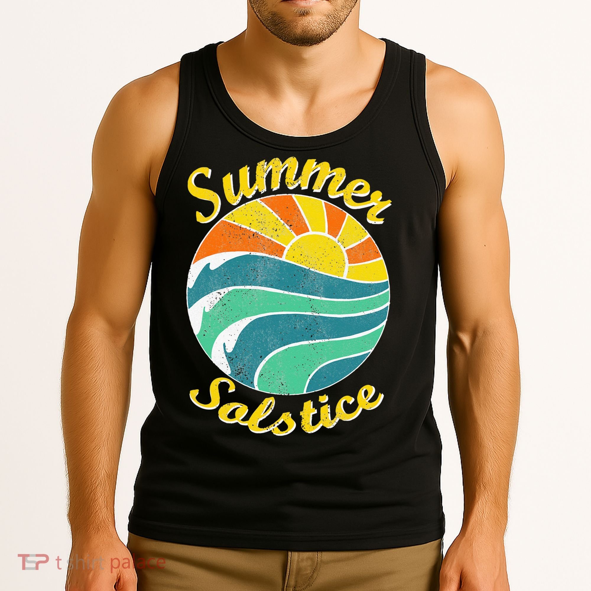 Summer Solstice Midsommar Festival Gidt Idea Tank Top