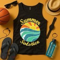 Summer Solstice Midsommar Festival Gidt Idea Tank Top thumb 4