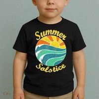Summer Solstice Midsommar Festival Gidt Idea Toddler T-Shirt thumb 2