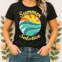 Summer Solstice Midsommar Festival Gidt Idea Women's T-Shirt thumb 2