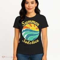 Summer Solstice Midsommar Festival Gidt Idea Women's T-Shirt thumb 4