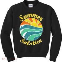 Summer Solstice Midsommar Festival Gidt Idea Kids Sweatshirt thumb 0