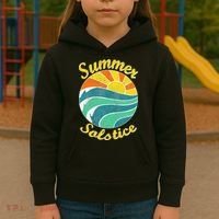 Summer Solstice Midsommar Festival Gidt Idea Kids Hoodie thumb 3