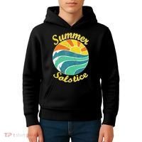 Summer Solstice Midsommar Festival Gidt Idea Kids Hoodie thumb 4
