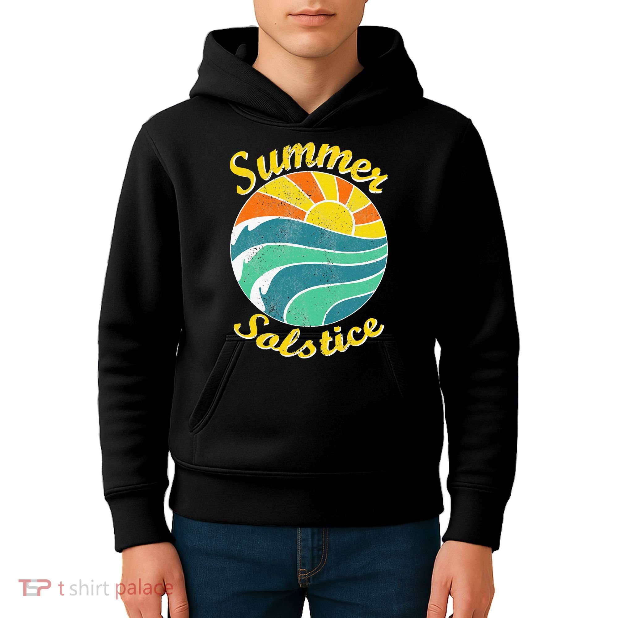 Summer Solstice Midsommar Festival Gidt Idea Kids Hoodie