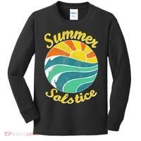 Summer Solstice Midsommar Festival Gidt Idea Kids Long Sleeve Shirt thumb 0