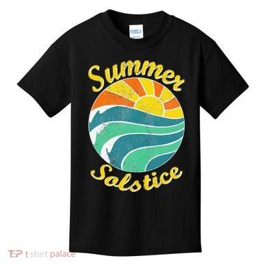 Summer Solstice Midsommar Festival Gidt Idea Kids T-Shirt