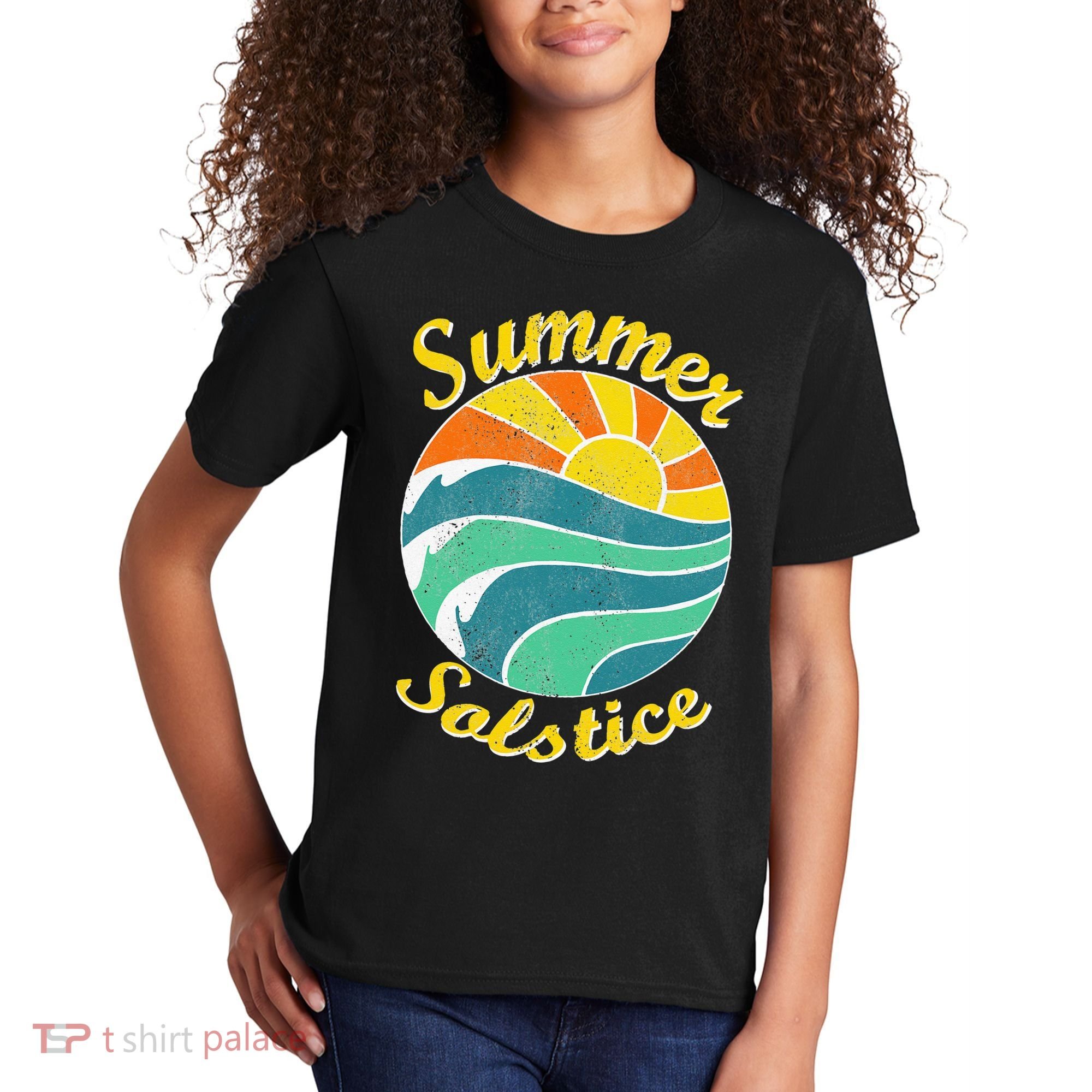 Summer Solstice Midsommar Festival Gidt Idea Kids T-Shirt