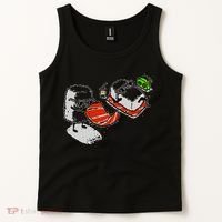 Summer Sushi Maki Nigiri Beach Sun Food Japanese Funny Gift Gift Tank Top thumb 2