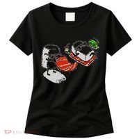 Summer Sushi Maki Nigiri Beach Sun Food Japanese Funny Gift Gift Women's T-Shirt thumb 0