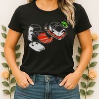 Summer Sushi Maki Nigiri Beach Sun Food Japanese Funny Gift Gift Women's T-Shirt thumb 2