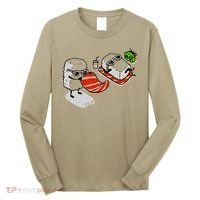 Summer Sushi Maki Nigiri Beach Sun Food Japanese Funny Gift Gift Long Sleeve Shirt thumb 0
