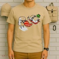 Summer Sushi Maki Nigiri Beach Sun Food Japanese Funny Gift Gift T-Shirt thumb 6