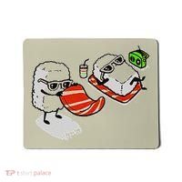 Summer Sushi Maki Nigiri Beach Sun Food Japanese Funny Gift Gift Mousepad thumb 0