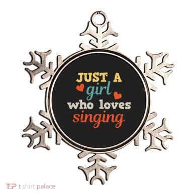 Singing Singer Music Musical Girl Retro Gift Ornament