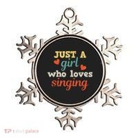 Singing Singer Music Musical Girl Retro Gift Ornament thumb 0