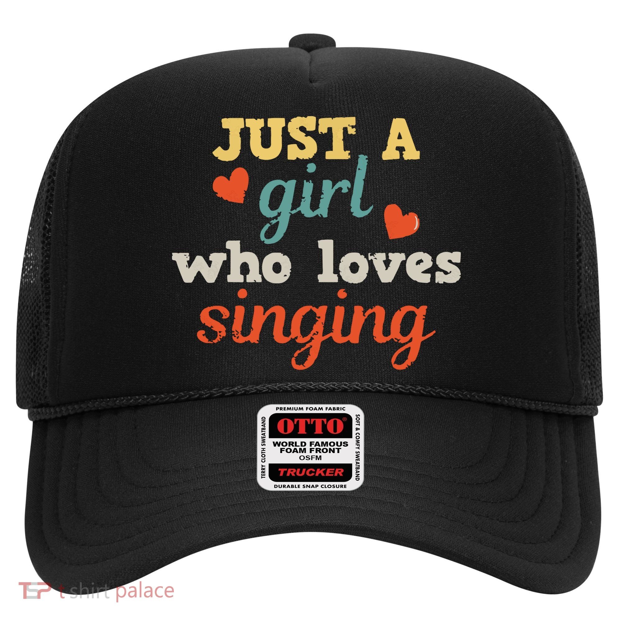 Singing Singer Music Musical Girl Retro Gift Hat