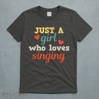 Singing Singer Music Musical Girl Retro Gift T-Shirt thumb 5