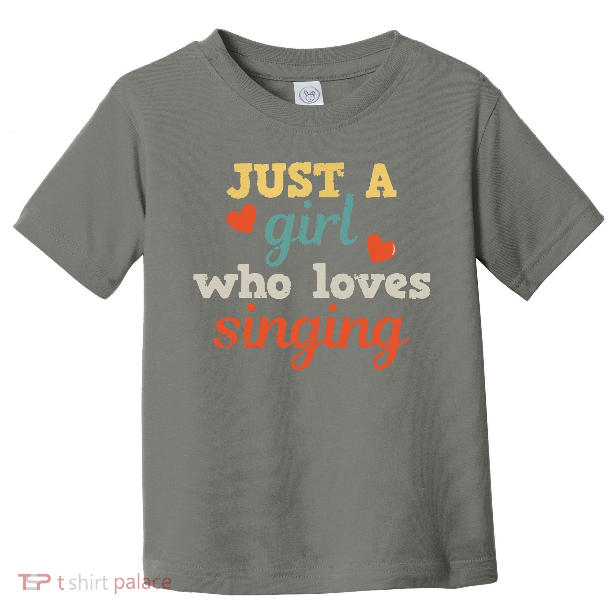 Singing Singer Music Musical Girl Retro Gift Toddler T-Shirt