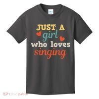 Singing Singer Music Musical Girl Retro Gift Kids T-Shirt thumb 0