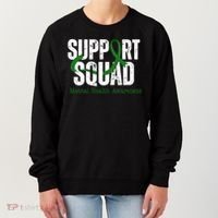 Support Squad Mental Health Awareness Green Ribbon Women's Sweatshirt thumb 0