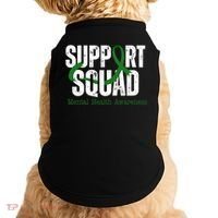 Support Squad Mental Health Awareness Green Ribbon Doggie Tank thumb 0