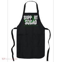 Support Squad Mental Health Awareness Green Ribbon Apron thumb 0