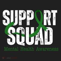 Support Squad Mental Health Awareness Green Ribbon Beanie thumb 2