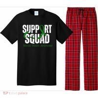 Support Squad Mental Health Awareness Green Ribbon Pajama Set thumb 0