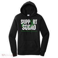 Support Squad Mental Health Awareness Green Ribbon Women's Hoodie thumb 0