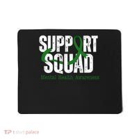 Support Squad Mental Health Awareness Green Ribbon Mousepad thumb 0