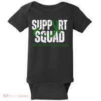 Support Squad Mental Health Awareness Green Ribbon Baby Bodysuit thumb 0