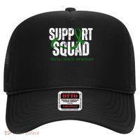 Support Squad Mental Health Awareness Green Ribbon Hat thumb 0