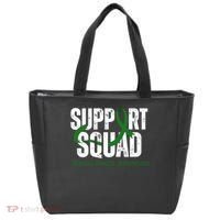 Support Squad Mental Health Awareness Green Ribbon Tote Bag thumb 0
