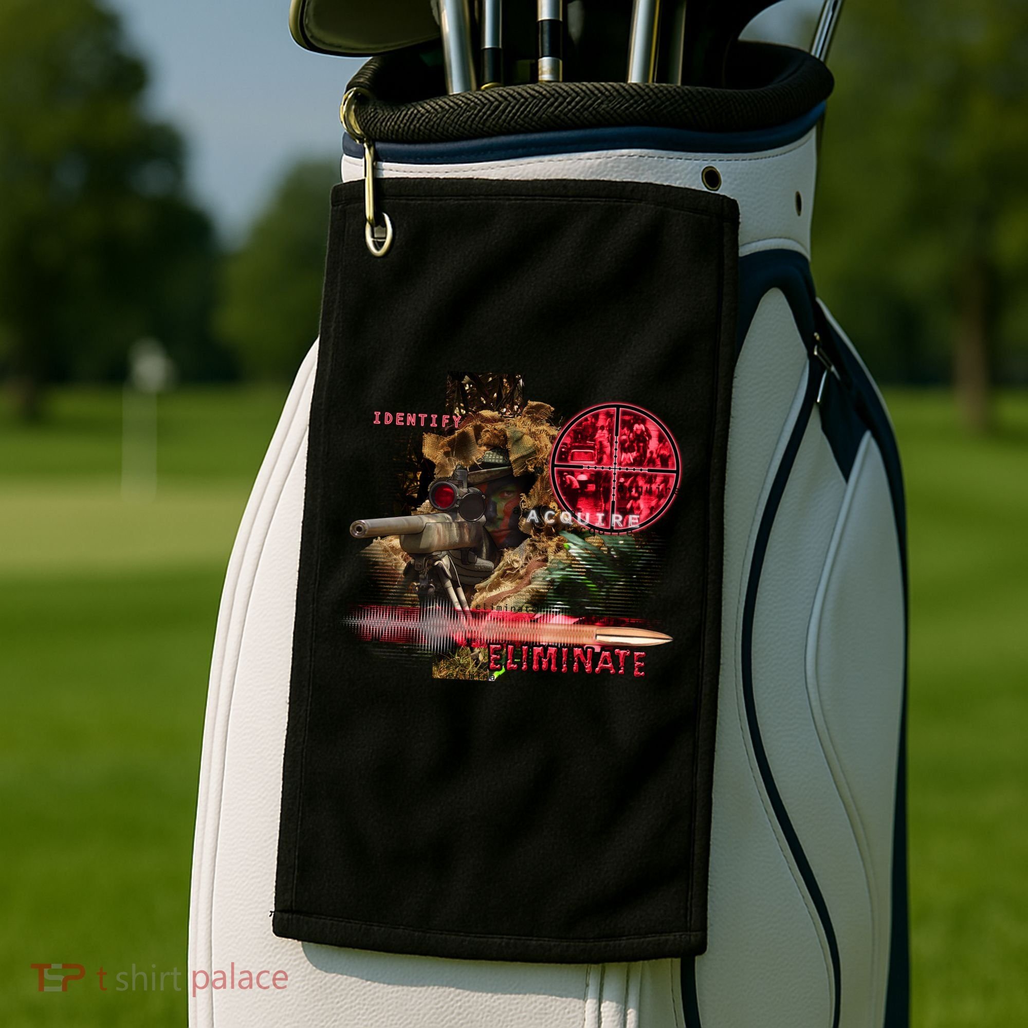 Sniper Golf Towel