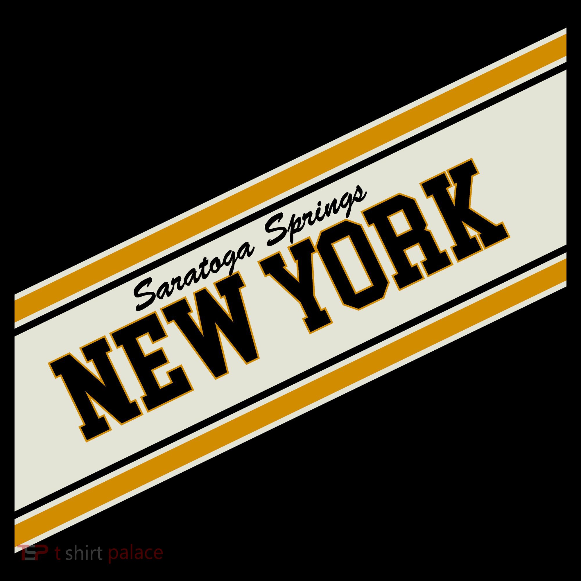 Saratoga Springs New York Varsity Logo Coffee Mug