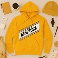 Saratoga Springs New York Varsity Logo Hoodie thumb 3