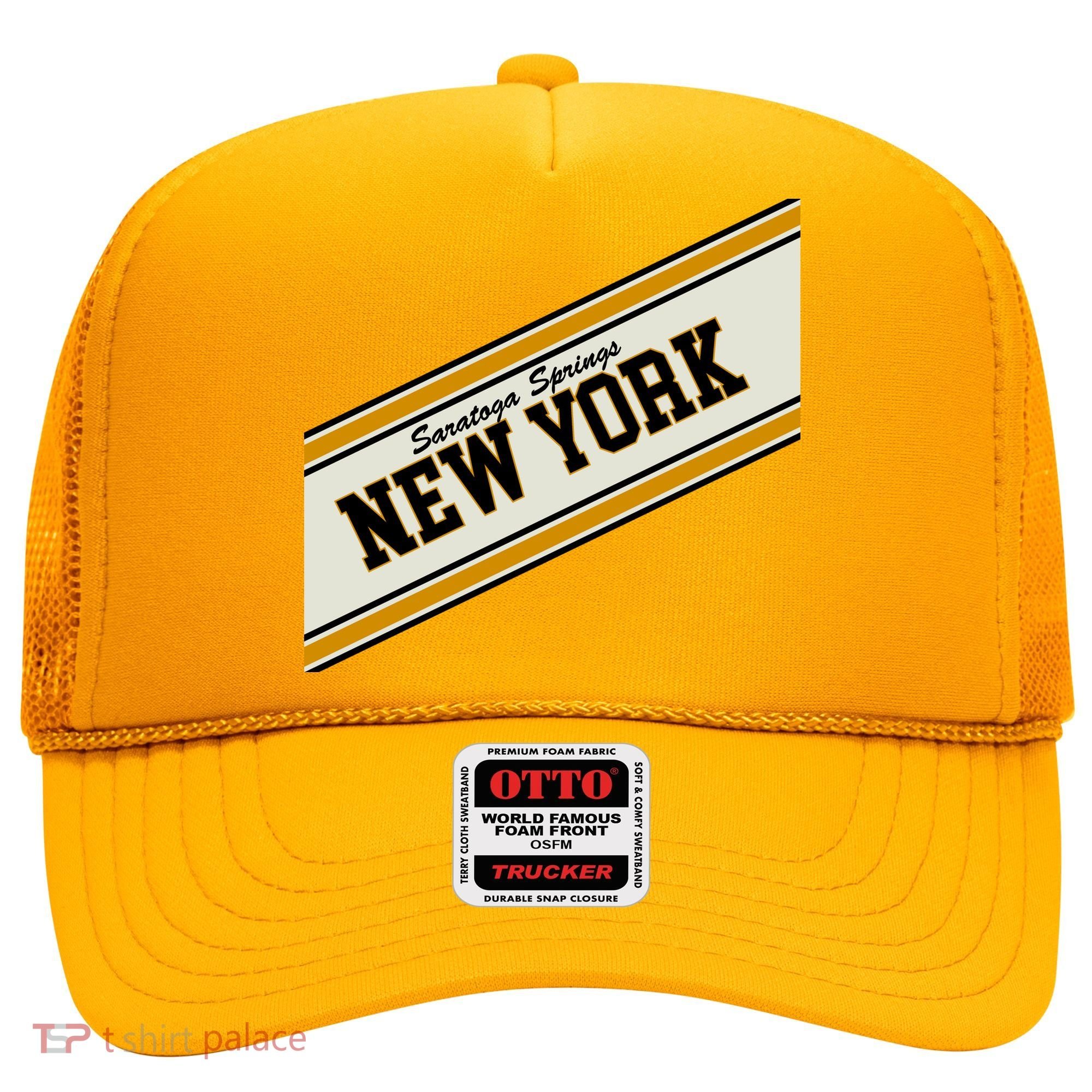 Saratoga Springs New York Varsity Logo Hat